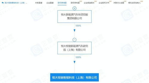 恒大新能源跨界布局網絡科技領域，注冊資本一億元成立新公司引關注